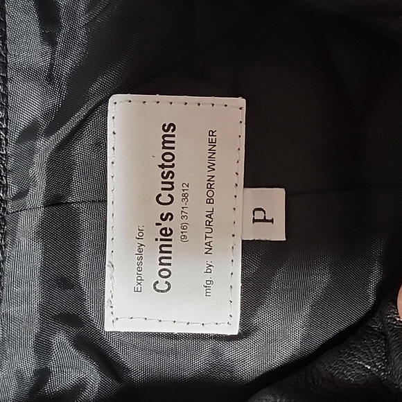 Girls Leather Vest - Picture 5 of 9